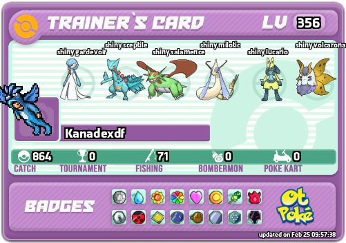 Kanadexdf Card otPokemon.com