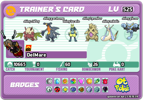 DelMare Card otPokemon.com