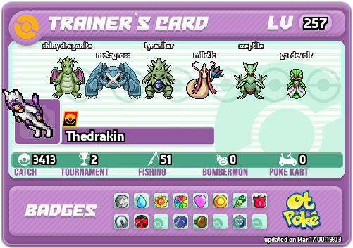 Thedrakin Card otPokemon.com