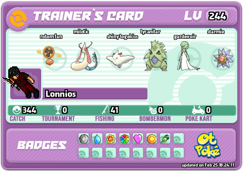 Lonnios Card otPokemon.com