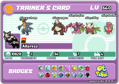 Altarezz Card otPokemon.com