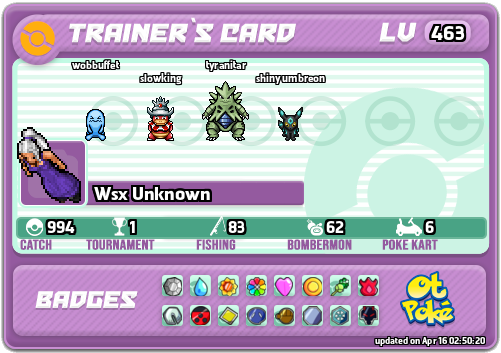 Wsx Unknown Card otPokemon.com