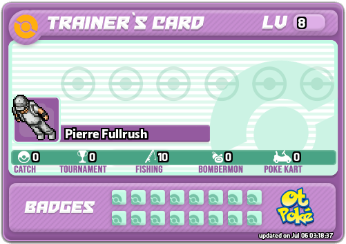 Pierre Fullrush Card otPokemon.com
