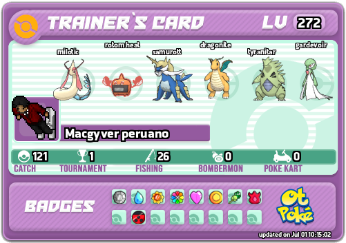 Macgyver peruano Card otPokemon.com