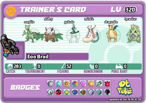 Eoo Brad Card otPokemon.com