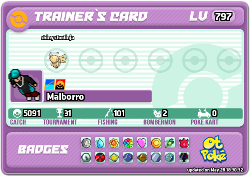 Malborro Card otPokemon.com