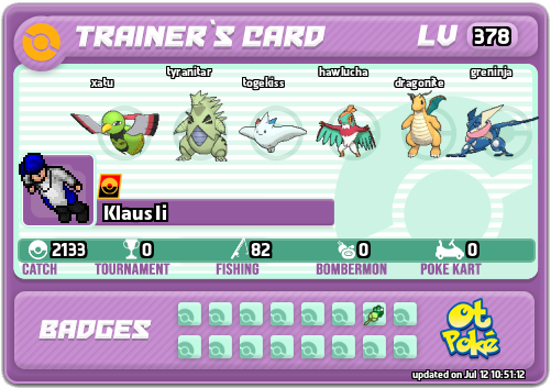 Klaus Ii Card otPokemon.com