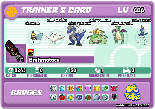 Brehmotoca Card otPokemon.com