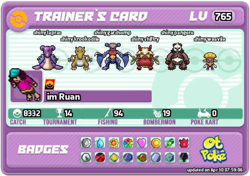 im Ruan Card otPokemon.com