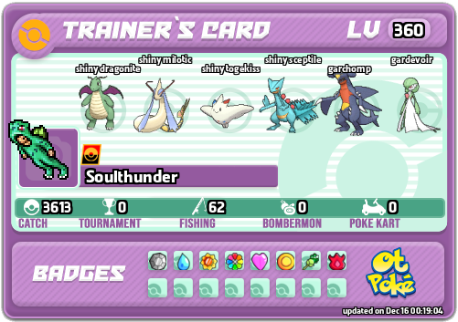 Soulthunder Card otPokemon.com