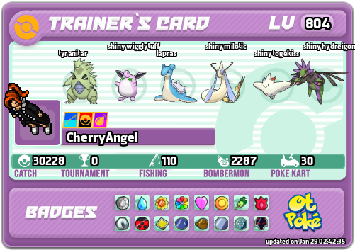 CherryAngel Card otPokemon.com