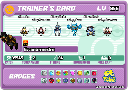 Escanormestre Card otPokemon.com