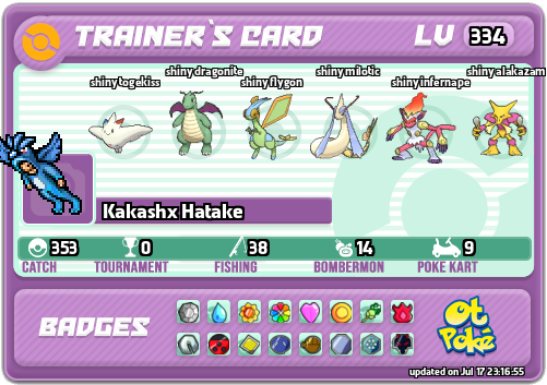 Kakashx Hatake Card otPokemon.com