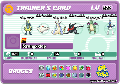 Strongxxlop Card otPokemon.com