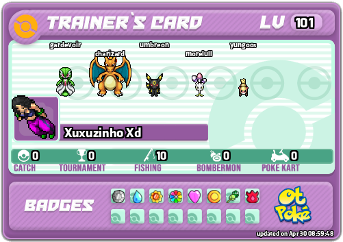 Xuxuzinho Xd Card otPokemon.com