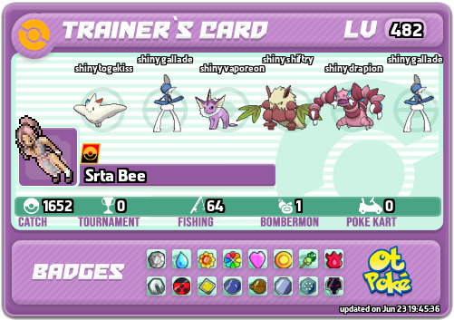 Srta Bee Card otPokemon.com
