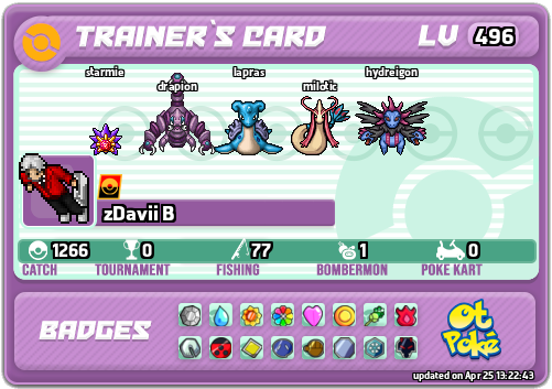 zDavii B Card otPokemon.com