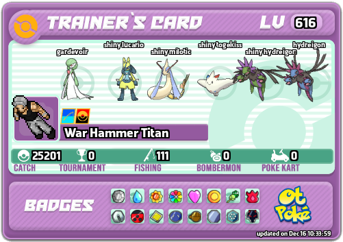 War Hammer Titan Card otPokemon.com