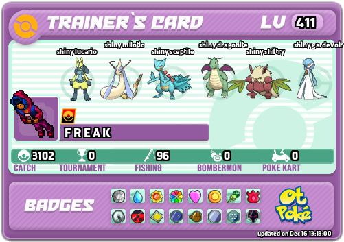 F R E A K Card otPokemon.com