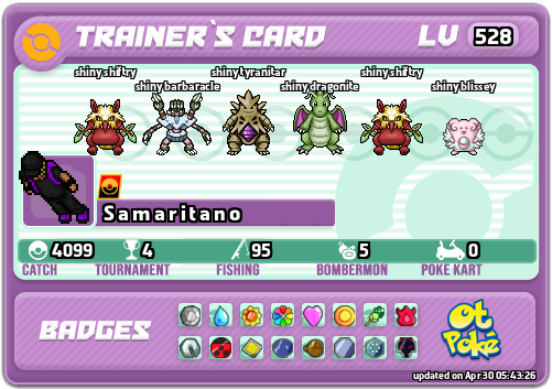 S a m a r i t a n o Card otPokemon.com