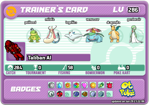 Taliban Al Card otPokemon.com