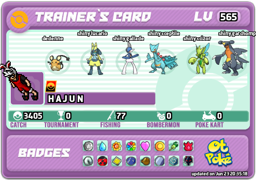 H A J U N Card otPokemon.com