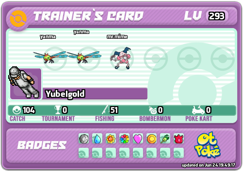 Yubelgold Card otPokemon.com