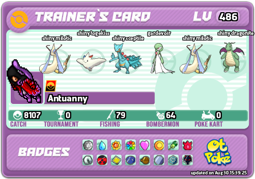 Antuanny Card otPokemon.com