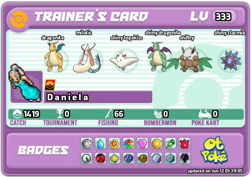 D a n i e l a Card otPokemon.com