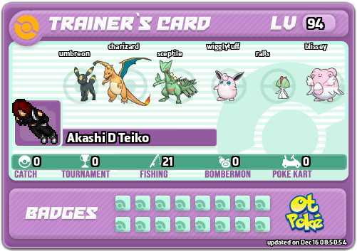 Akashi D Teiko Card otPokemon.com