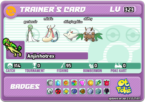 Anjinhotrex Card otPokemon.com