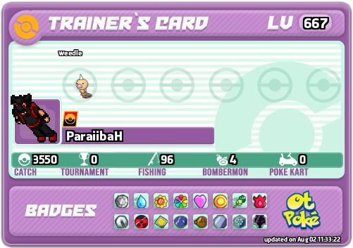 ParaiibaH Card otPokemon.com