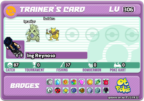 Ing Reynoso Card otPokemon.com