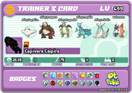 Capivara Caipira Card otPokemon.com