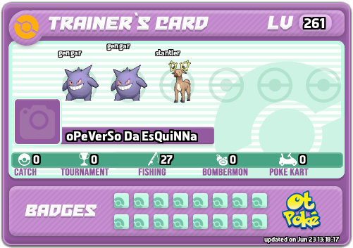 oPeVerSo Da EsQuiNNa Card otPokemon.com