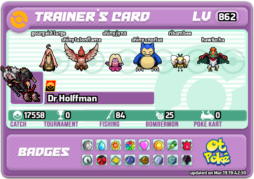 Dr Holffman Card otPokemon.com