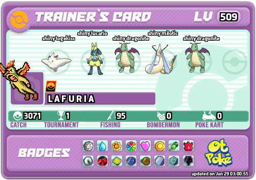 L A F U R I A Card otPokemon.com