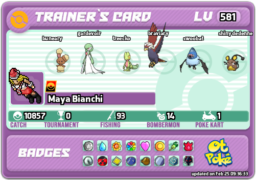 Maya Bianchi Card otPokemon.com