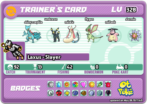 Laxus - Slayer Card otPokemon.com