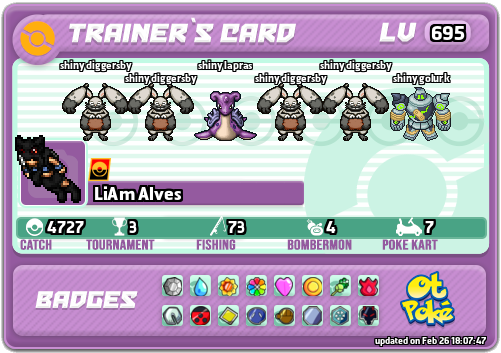 LiAm Alves Card otPokemon.com