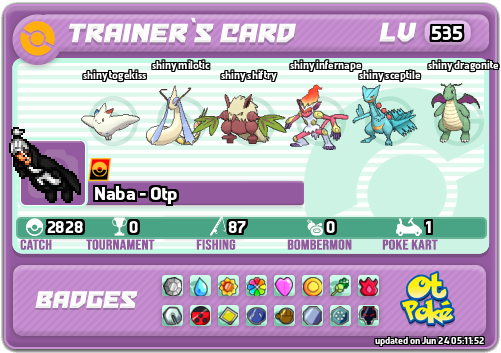 Naba - Otp Card otPokemon.com