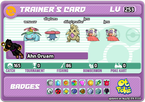 Ahn Oruam Card otPokemon.com