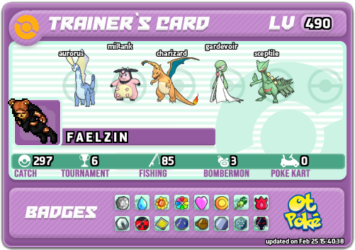 F A E L Z I N Card otPokemon.com