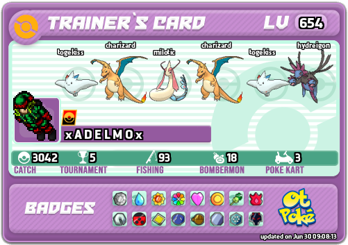 x A D E L M O x Card otPokemon.com