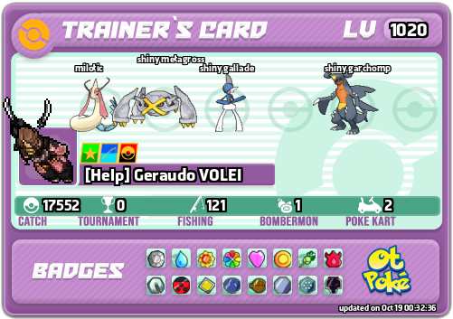 [Help] Geraudo VOLEI Card otPokemon.com