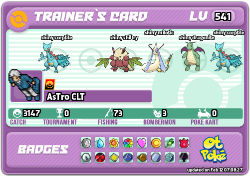 AsTro CLT Card otPokemon.com