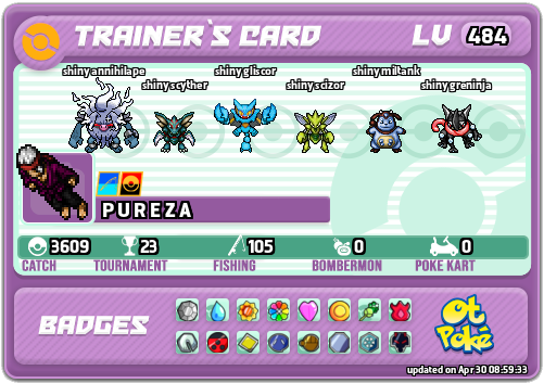 P U R E Z A Card otPokemon.com