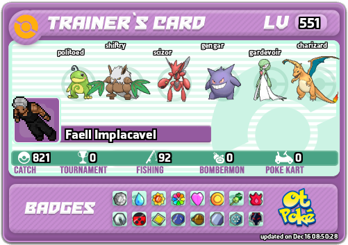 Faell Implacavel Card otPokemon.com