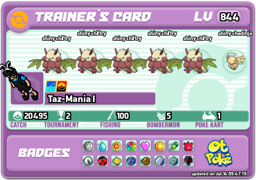 Taz-Mania I Card otPokemon.com