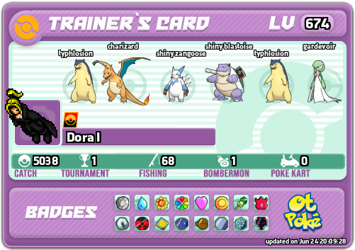 Dora I Card otPokemon.com